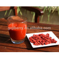 puré de goji orgánico Jugo concentrado de jugo de fruta Brix 25%